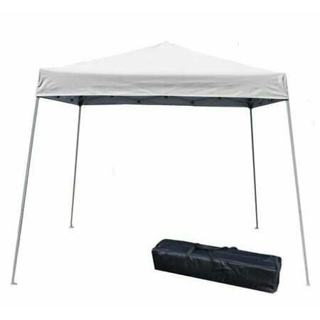 IMPACT CANOPY Slant Leg Canopy, 10 FT x 10 FT  with Carry Bag, White 040000001